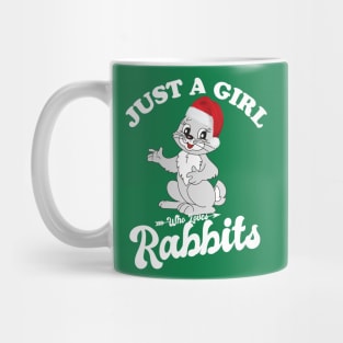 Just A Girl Who Loves Rabbits Mug